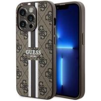 iphone 6 - Guess "4G Printed Stripes MagSafe iPhone 14 Pro" Brown - 1 nuotrauka