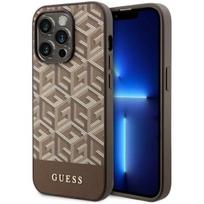 apple iphone 14 pro max - Guess "GCube Stripes MagSafe iPhone 14 Pro Max" Brown - 1 nuotrauka