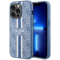 Guess "4G Printed Stripes MagSafe iPhone 14 Pro" Blue