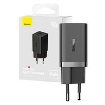 Baseus GaN5 40W, 2x USB C (juodas)