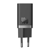 usb c pakrovejas - Baseus GaN5 40W, 2x USB C (juodas) - 2 nuotrauka