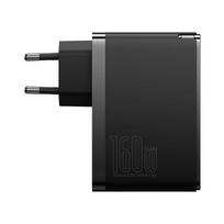 usb c charger - Baseus GaN5 Pro 2xUSB-C + USB, 160W (juodas) - 2 nuotrauka