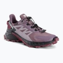 Moteriški bėgimo bateliai Salomon Supercross 4 GTX purple L47119900
