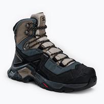 salomon zygio batai - Moteriški trekingo batai Salomon Quest Element GTX black-blue L41457400 - 1 nuotrauka