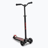 Micro Maxi Deluxe Pro vaikiškas triratis motoroleris, juodas MMD08