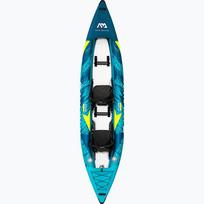 baidares irklai - Aqua Marina universali/baltosios baidarės mėlyna Steam-412 2 asmenų pripučiama baidarė 13'6″ - 1 nuotrauka