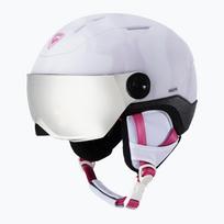 Rossignol vaikiškas slidinėjimo šalmas "Whoopee Visor Impacts" baltas