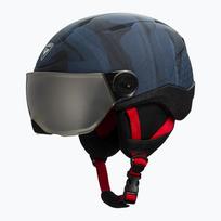 Rossignol vaikiškas slidinėjimo šalmas "Whoopee Visor Impacts" tamsiai mėlynas