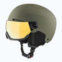 Slidinėjimo šalmas Alpina Arber Visor Q Lite olive matt