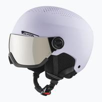Slidinėjimo šalmas Alpina Arber Visor Q Lite lilac matt
