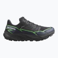 Salomon Thundercross GTX vyriški bėgimo bateliai black/green gecko/black