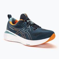 ASICS Gel-Cumulus 25 vyriški bėgimo bateliai prancūziškai mėlyna/šviesiai oranžinė