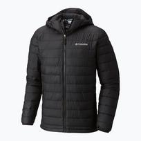 Columbia Powder Lite Hooded vyriška pūkinė striukė juoda 1693931