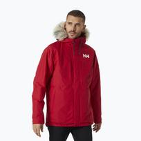 Helly Hansen vyriška pūkinė striukė Coastal 3.0 Parka raudona