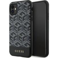 Guess "PU G Cube MagSafe Compatible Case iPhone 11" Black