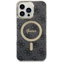 case magsafe iphone 14 - Guess "4G IML MagSafe Compatible Case iPhone 14 Pro" Black - 1 nuotrauka