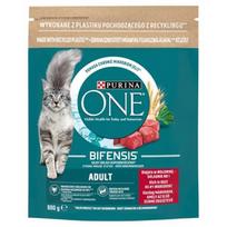 purina one sunu - Sausas kačių maistas Purina One Bifensis, jautiena, 0.8 kg - 1 nuotrauka