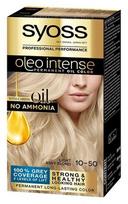 syoss plauku dazai - Syoss Oleo Intense, 10.50 Light Ashy Blond 0.115 l - 1 nuotrauka