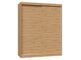 Spinta Top E Shop IGA 160, ąžuolo, 160 cm x 61 cm x 200 cm