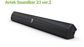 garso koloneles 2.1 - AVTek Soundbar 2.1 (Juoda) - 3 nuotrauka
