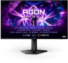 aoc monitorius 2560 x 1440 - AOC Agon Pro AG276QZD 26.5"  - 2 nuotrauka