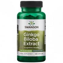 Swanson Ginkgo Biloba Extract 120 kaps