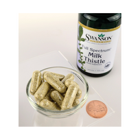 kapsules - Swanson Milk Thistle tikrasis margainis maisto papildas 100 vnt. - 3 nuotrauka