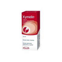 nosies lasai tirpalas - XYMELIN, 1 mg/ml, nosies lašai (tirpalas), 10 ml - 1 nuotrauka