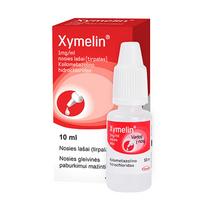 nosies lasai tirpalas - XYMELIN, 1 mg/ml, nosies lašai (tirpalas), 10 ml - 2 nuotrauka