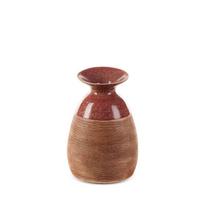 raudonas vazonas - Eurofirany C/ELDA/WAZ/02 16X15X22 CZER+J.BR - 1 nuotrauka