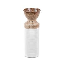 dekoratyvine vaza - Eurofirany C/ERINA/WAZ/07 13X13X35 B+BRĄZ - 1 nuotrauka