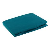 Eurofirany DESIGN 91 Medvilninė paklodė su guma JERSEY, 140X200+30CM, 125 g/m2 , spalva: turkio