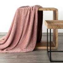 Eurofirany DESIGN 91 CINDY4 Minkštas ir švelnus pledas, 170X210 cm, spalva: rožinė