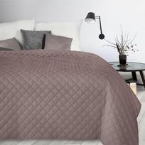 Eurofirany DESIGN 91 Lovatiesė su geometriniu raštu, įspaustu karšto spaudimo technika (hot press) ALARA/3, 220X240 cm, spalva: tamsiai rožinė
