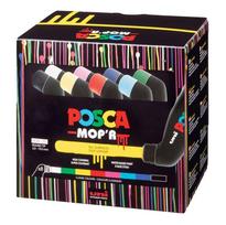 Markeriai Uni Ball Posca MOP’R PCM-22, 8vnt.