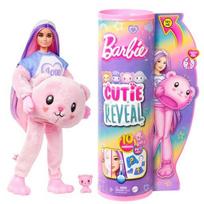 barbie reveal - Barbie - Cutie Reveal Cozy Cute Tees Series - Teddy (HKR04) - 1 nuotrauka