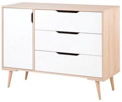  Klups Sofie Sofie, balta/buko, 120 x 45 cm x 94 cm