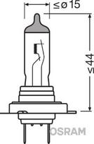 h7 55w 12v -  Osram Original Line H7, 1 vnt. - 4 nuotrauka