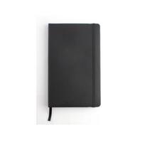 uzrasine a5 - Kalendorius - užrašinė  UNIVERSAL BLACK EDITION, PU, A5, be datų, juoda - 1 nuotrauka