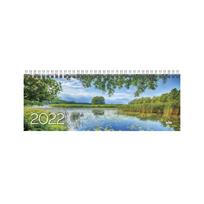Stalinis kalendorius Timer Nature, 290x105mm, kartoninis laminuotas viršelis