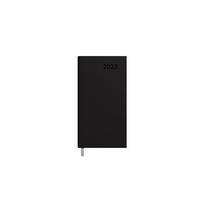 Darbo kalendorius Timer Midi, 85x162mm, juodos spalvos