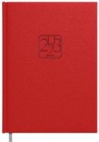 Darbo kalendorius Timer Memory 2024, A5, raudona, 20.3 cm x 14.3 cm