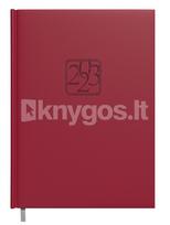 Darbo knyga-kalendorius 2023 m. A5 bordo sp.