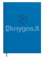 Darbo knyga-kalendorius 2023 m. A5 mėlynos sp.