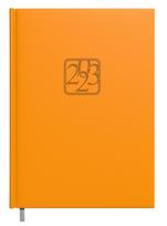 Darbo knyga-kalendorius 2023 m. A5 oranžinis sp.
