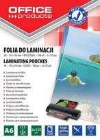 Laminavimo plėvelė Office Products, 125 μm x 154 mm x 111 mm, 100 vnt.