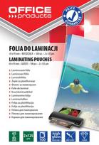 Laminavimo plėvelė Office Products, 125 μm x 95 mm x 65 mm, 100 vnt.