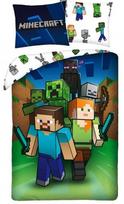 Patalynės užvalkalų komplektas Halantex Minecraft, įvairių spalvų, 160x200 cm