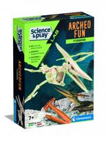 kasinejimo rinkinys - CLEMENTONI Science jaunojo paleontologo rinkinys Pteradont, 50731 - 1 nuotrauka