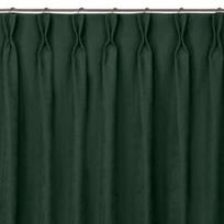 naktine uzuolaida 140 x 270 - Naktinės užuolaidos Homede Milana, tamsiai žalia, 140 cm x 270 cm - 1 nuotrauka